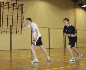 Speeltijden badminton